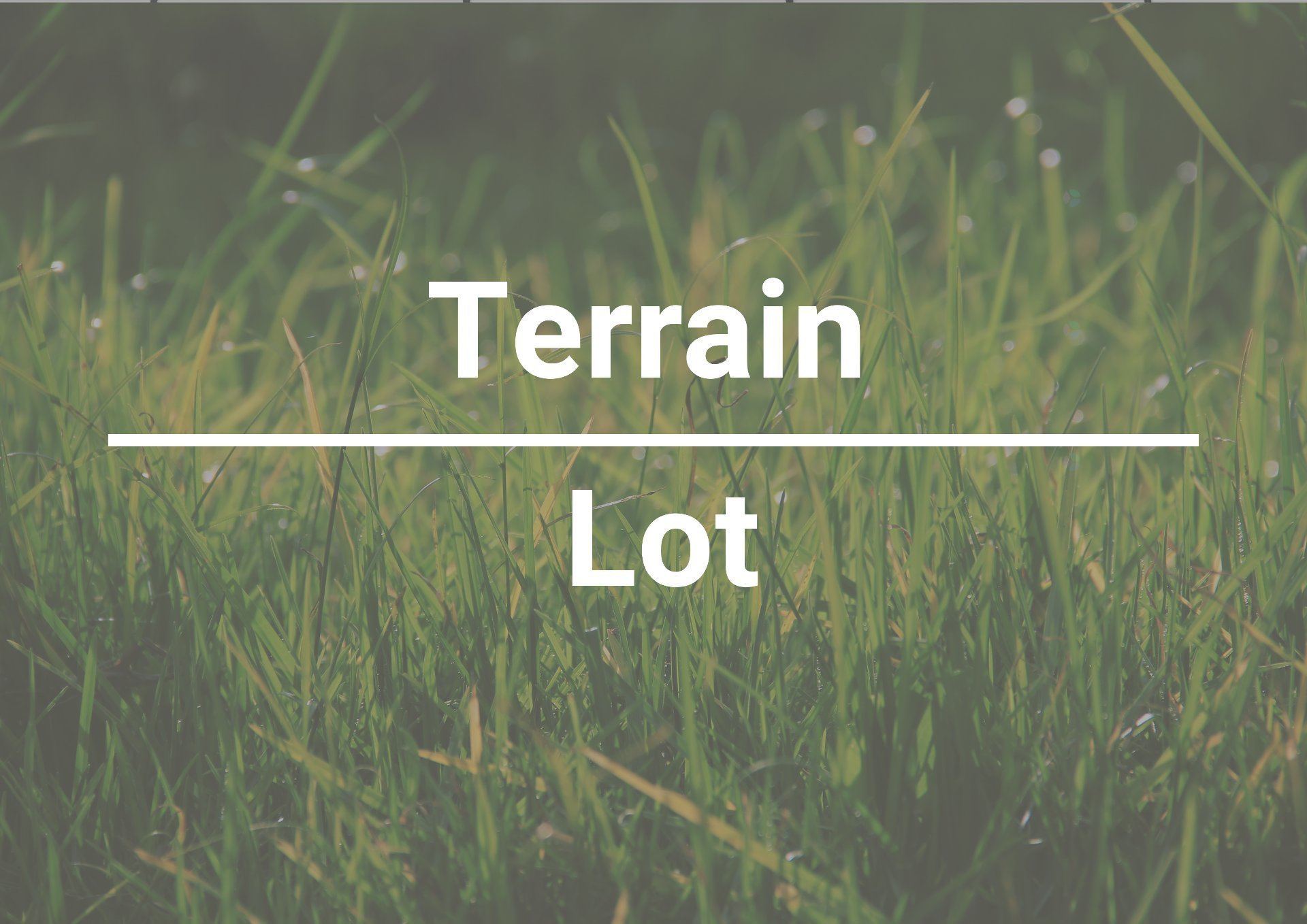 Terrain à vendre - Więcej